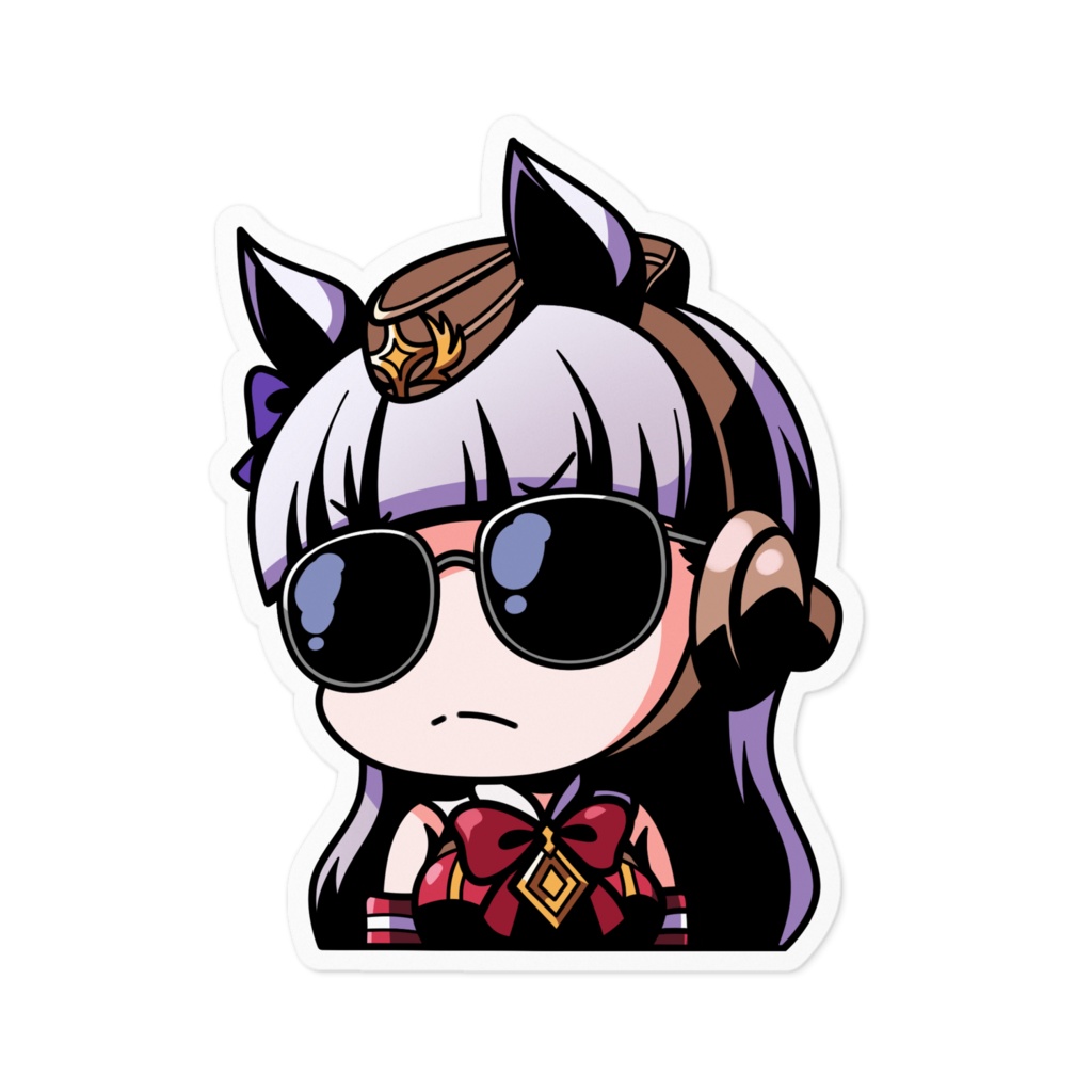 ゴールドシップ ウマ娘プリティーダービー ステッカー Gold Ship Fanmade Uma Musume Pretty Derby Sticker
