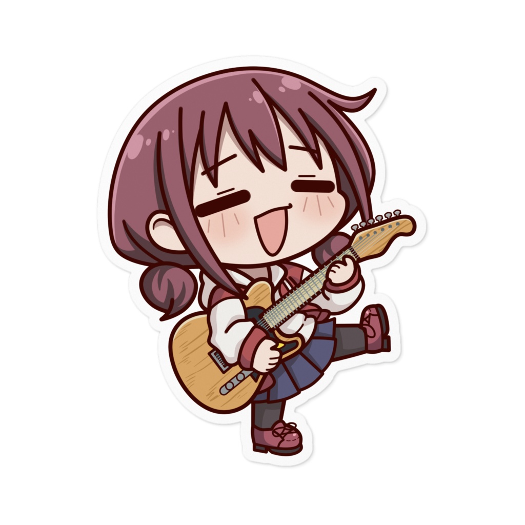 Iseri Nina Girls Band Cry Togenashi Togeari Fanmade Sticker ガールズバンドクライ 井芹仁菜 ステッカー