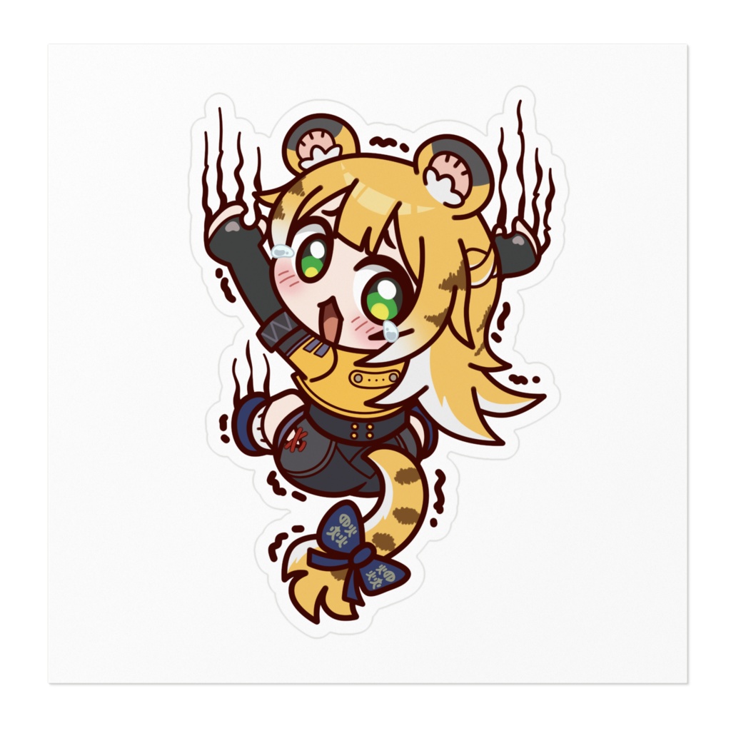 橘福福 チーフーフー Ju Fufu ちび Chibi Fanmade Sticker ゼンレスゾーンゼロ ZZZ Zenless Zone Zero