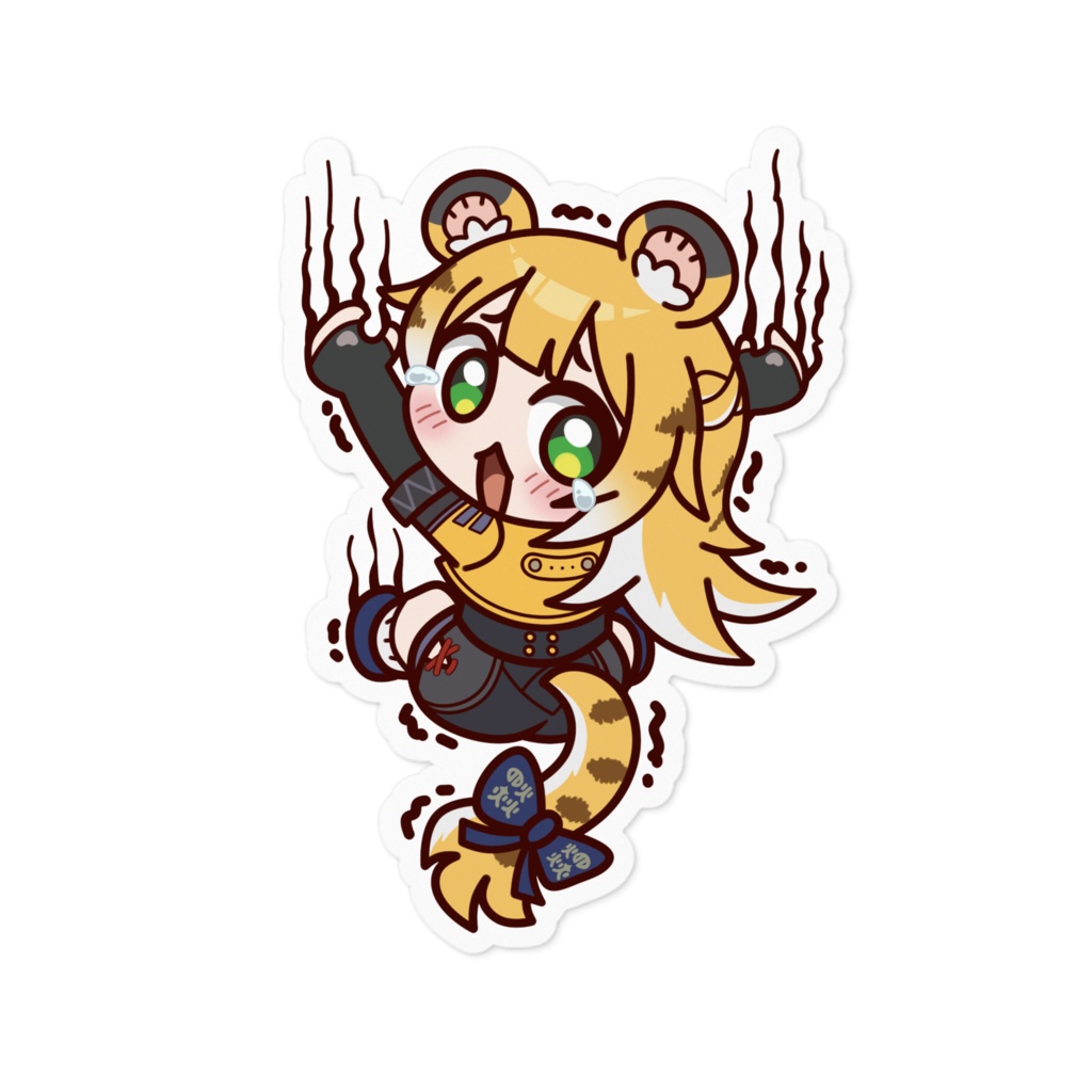 橘福福 チーフーフー Ju Fufu ちび Chibi Fanmade Sticker ゼンレスゾーンゼロ ZZZ Zenless Zone Zero