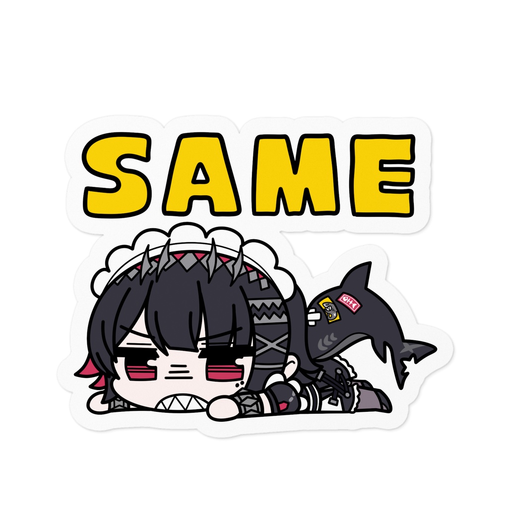 エレン・ジョー "サメ" ステッカー Ellen Joe ゼンゼロ Zenless Zone Zero Fanmade Sticker