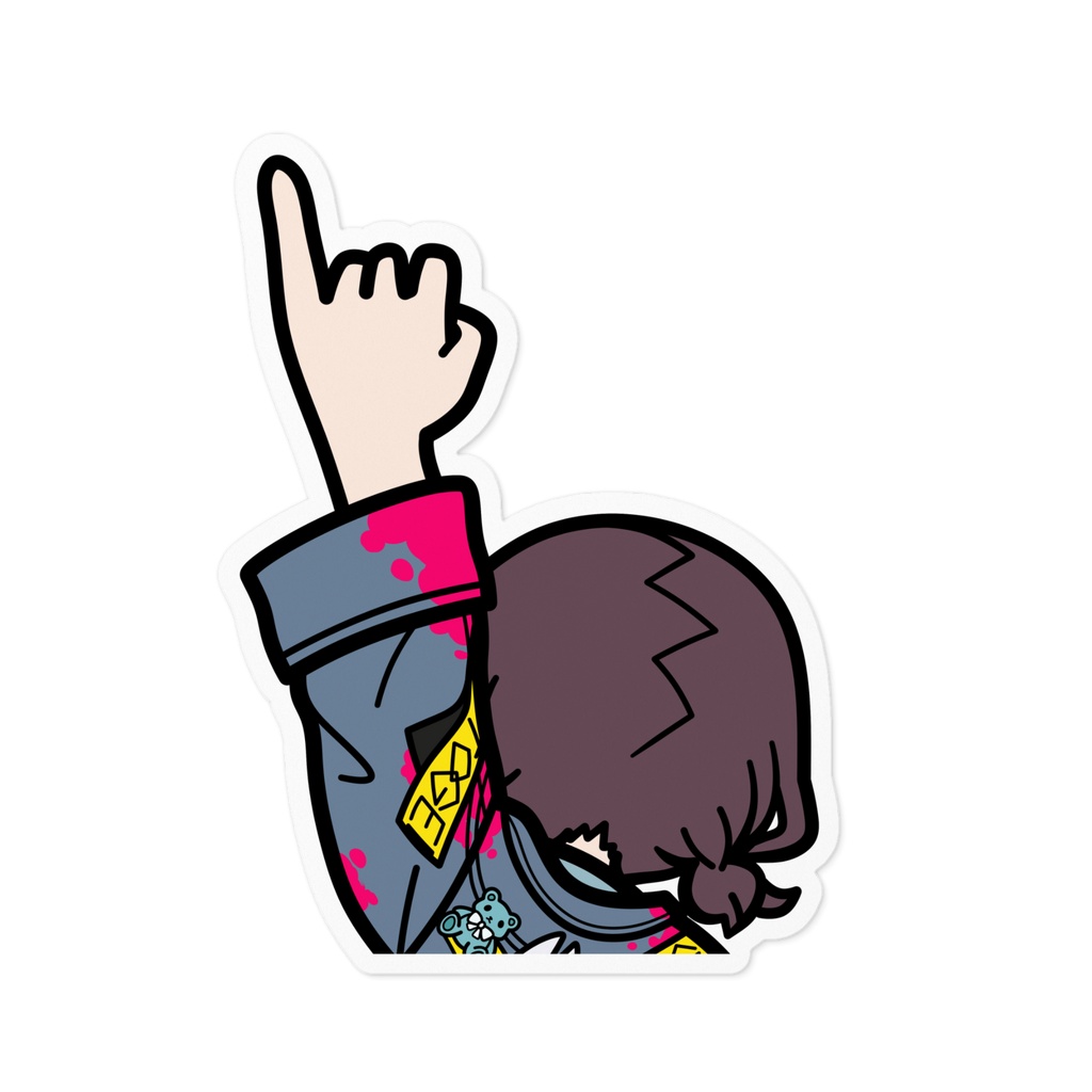 Iseri Nina Girls Band Cry Togenashi Togeari Fanmade Sticker ガールズバンドクライ 井芹仁菜 ステッカー