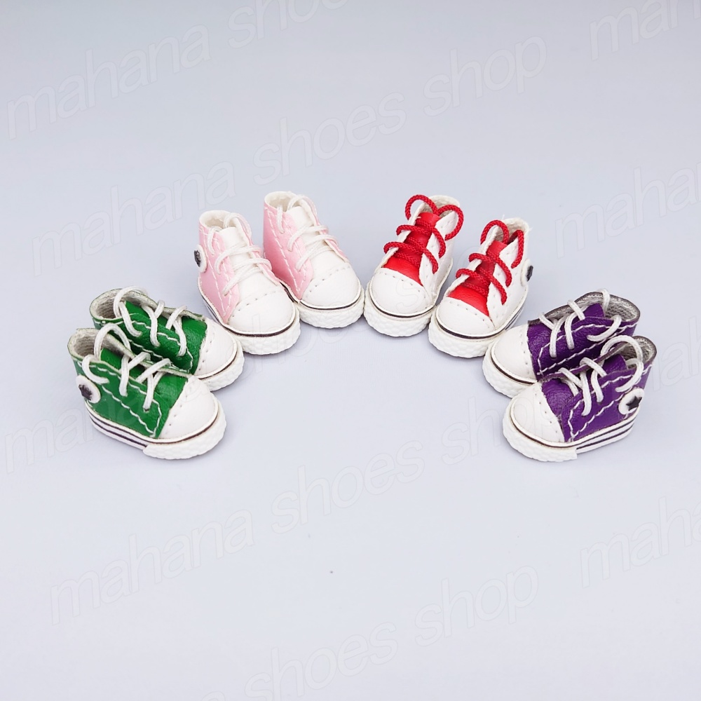 1/12 オビツ11 靴 スニーカー ブラック ねんどろいど ピコニーモ ねんどろいどどーる アンティーユ アドゥー ピコドー