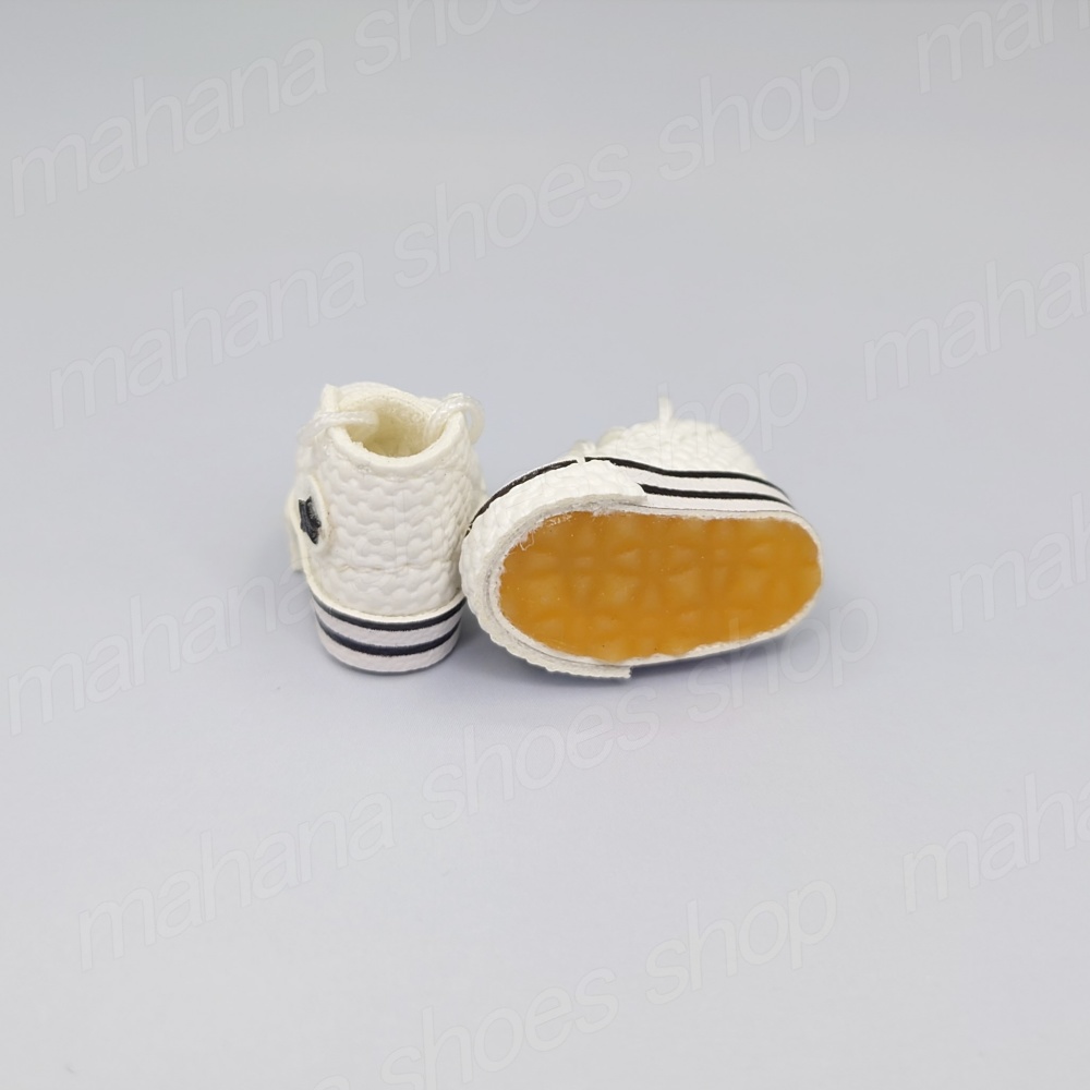 1/12 オビツ11 靴 スニーカー ホワイト ねんどろいど ピコニーモ ねんどろいどどーる アンティーユ アドゥー ピコドー