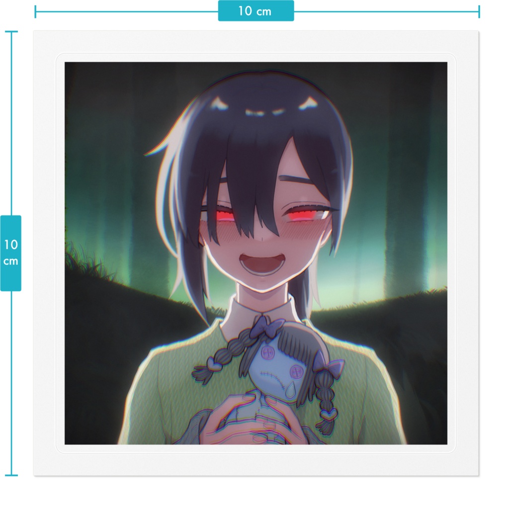 IDEA CRAFTERs(イデクラ)あすけステッカー