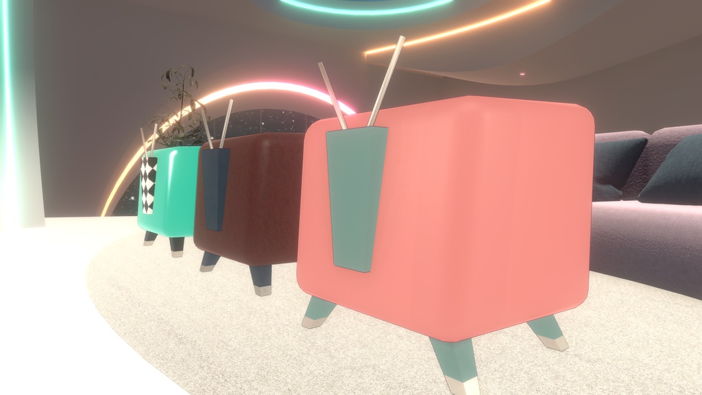 【Vket2025summer出展】レトロテレビ