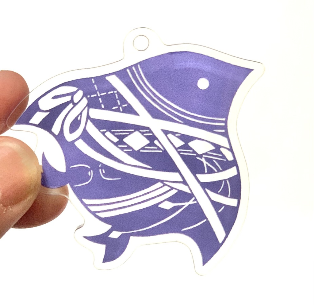 刀剣千鳥 アクリルキーホルダー(両面カラー)