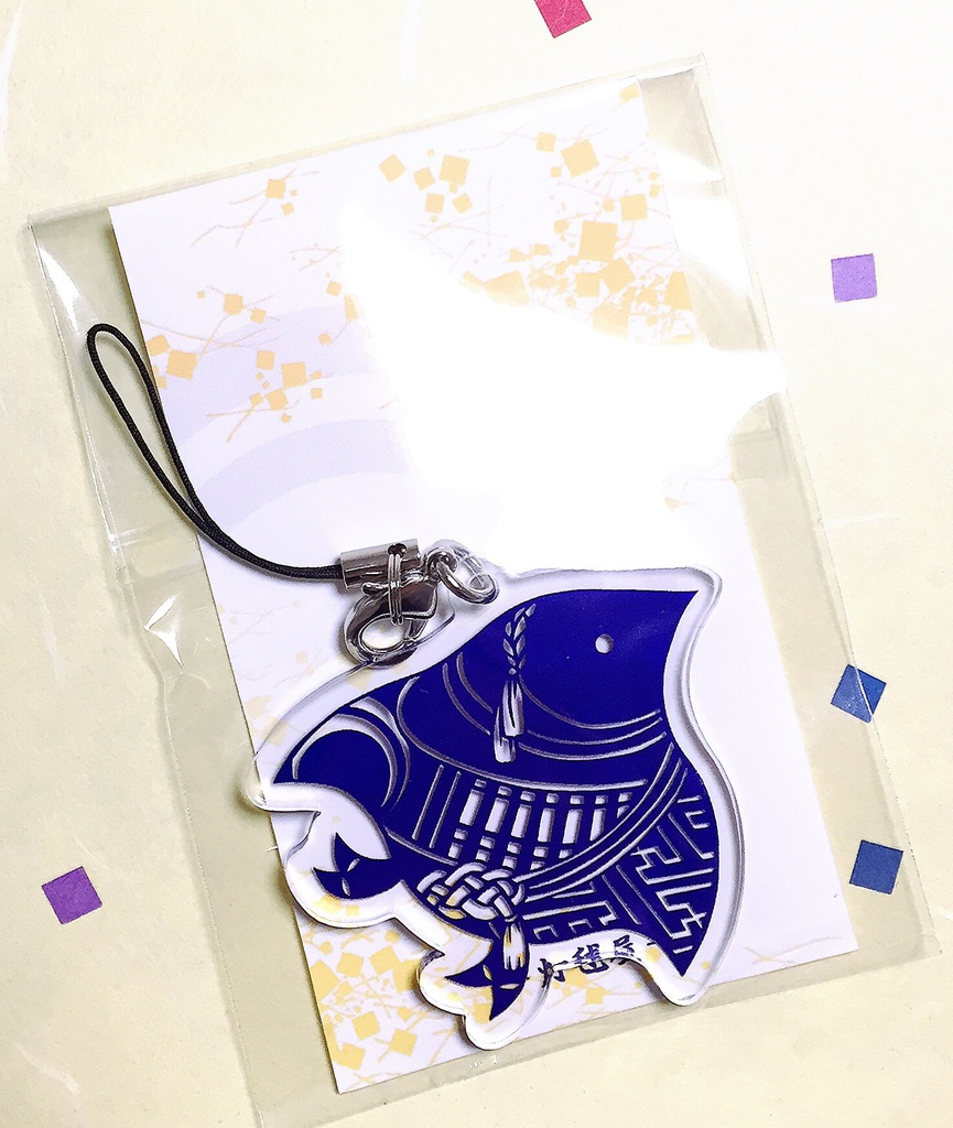 刀剣千鳥 アクリルキーホルダー(両面カラー)