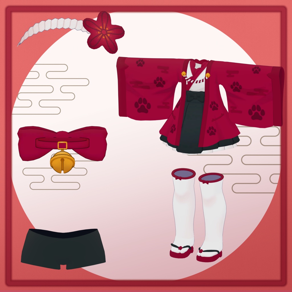 わびさびきゃっと【3アバター対応】