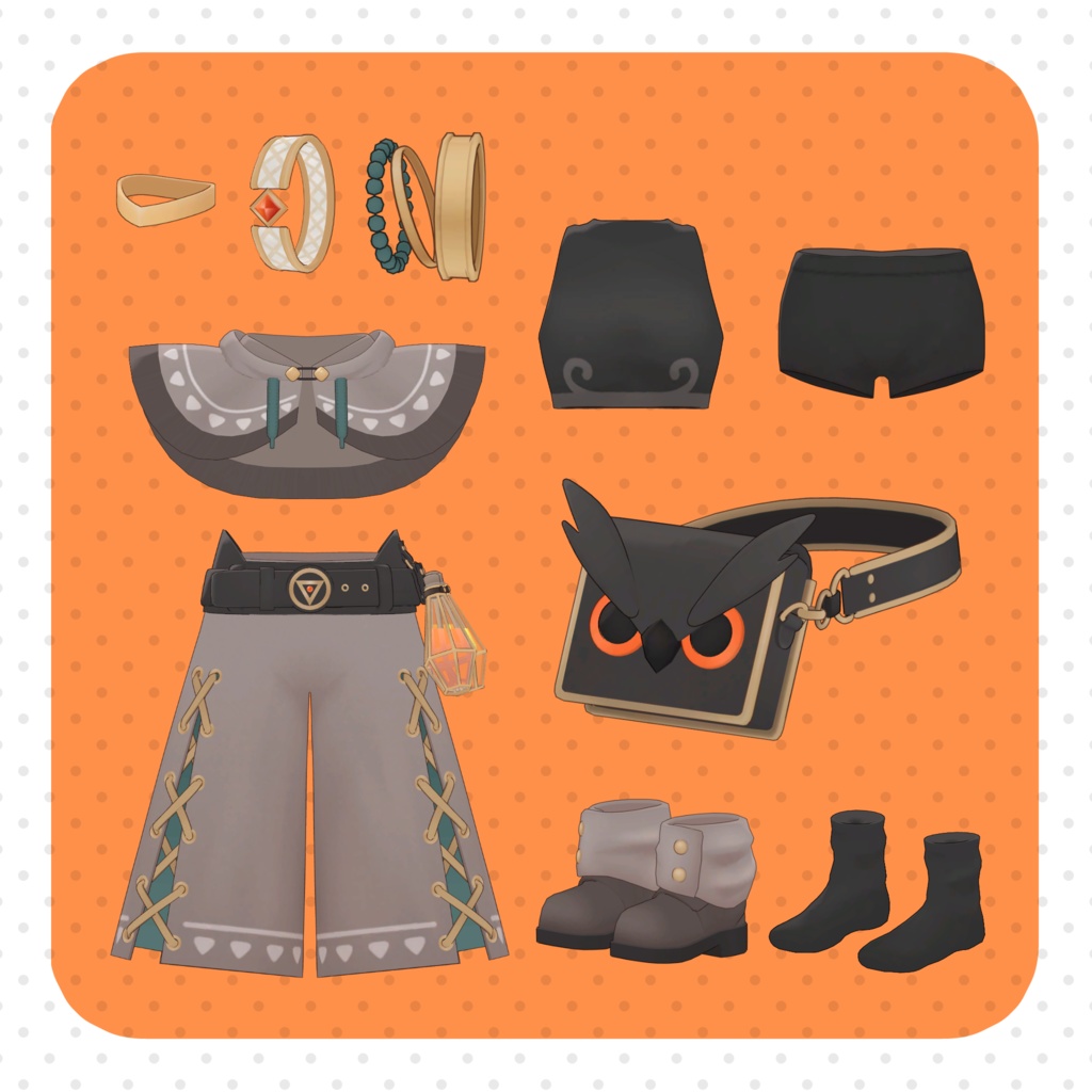 アウルカ -Aulka-/オリジナル3Dモデル