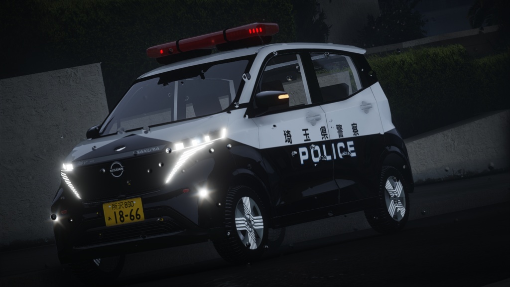 【GTA5専用】日産サクラ 一般/パトカーMOD
