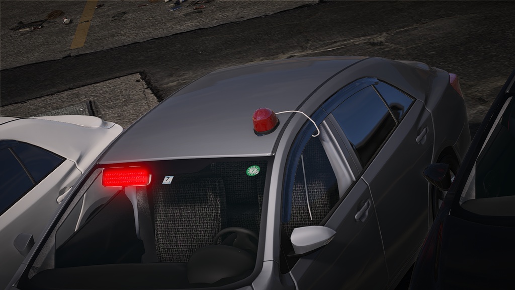 【GTA5専用】260系後期型トヨタアリオン 一般車・覆面車MOD(赤上げアニメーション付)