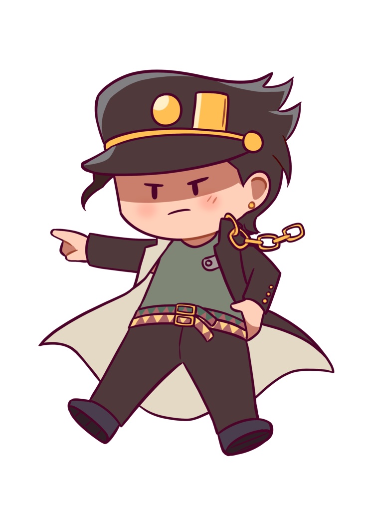 JOJO アクリルキーリング