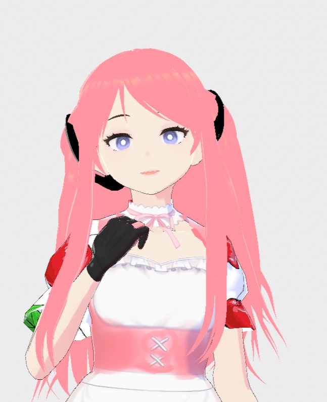 cherry pop [custom hair, gloves, nails, dress, tights, makeup,]