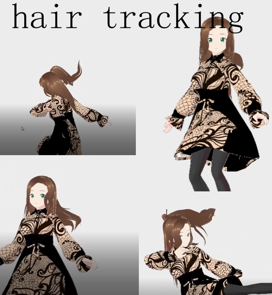 Akeri the hazel witch :custume hair,dress,tie,accessorys
