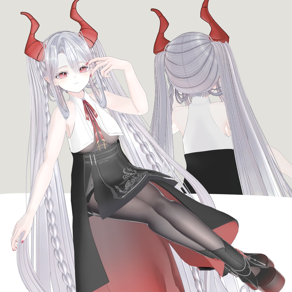 オリジナル3Dモデル『ヴェルミリア -Vermilia-』