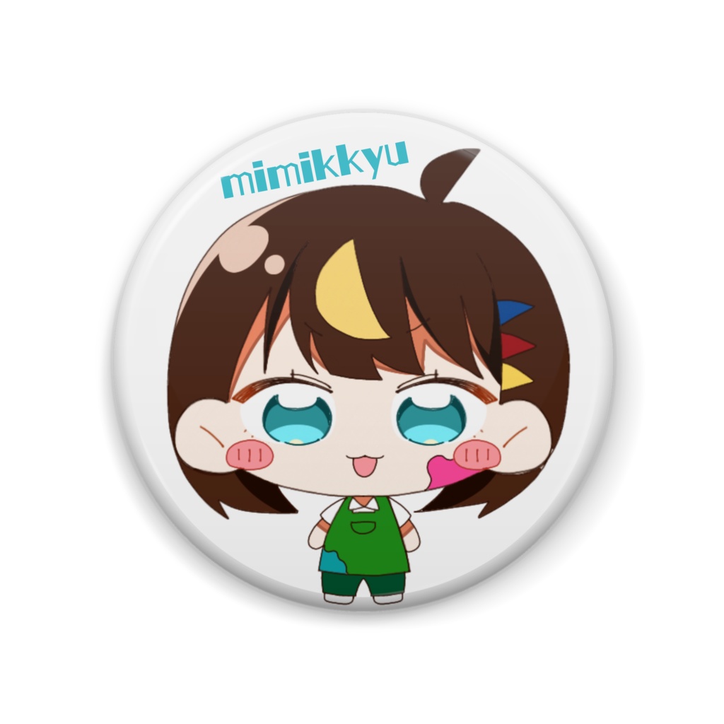 お絵かきみみっきゅ　缶バッジ②