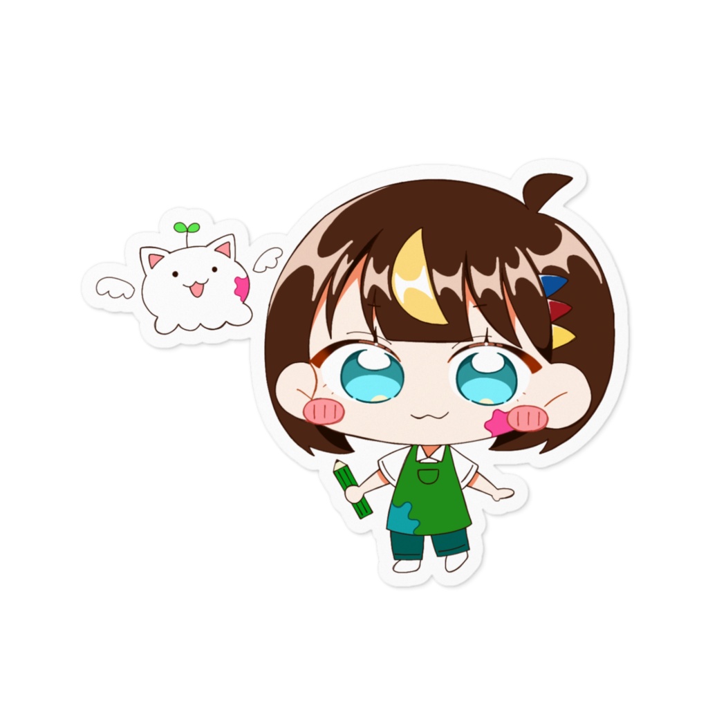 お絵かきみみっきゅ ステッカー