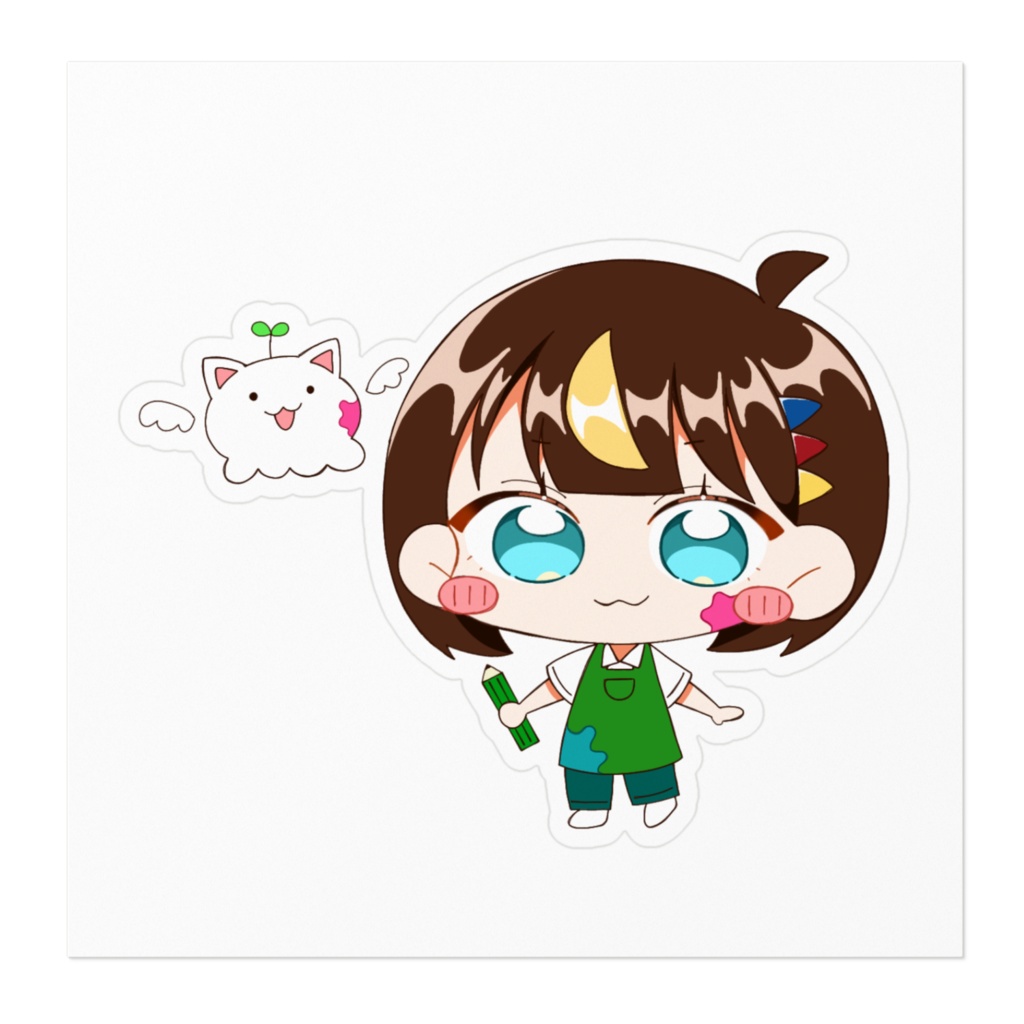 お絵かきみみっきゅ ステッカー