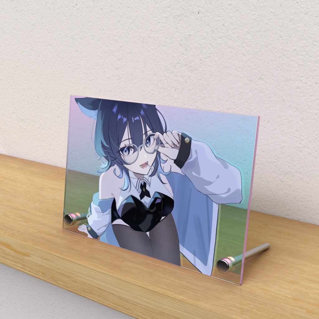 シーク・モルテ　アクリルフォトパネル　【見上げるオーロラ】