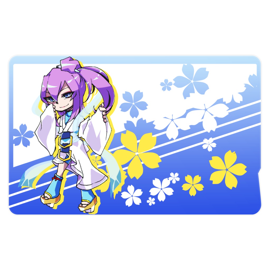 アマネCF21カラー　ICカードステッカー　