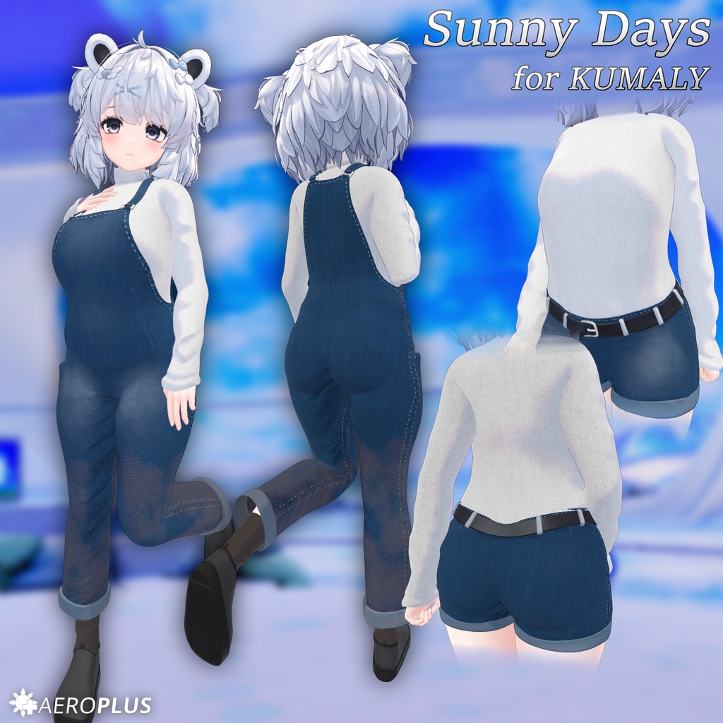SUNNY DAYS - A VRChat Outfit for ICHIGO, KUMALY, MILLTINA