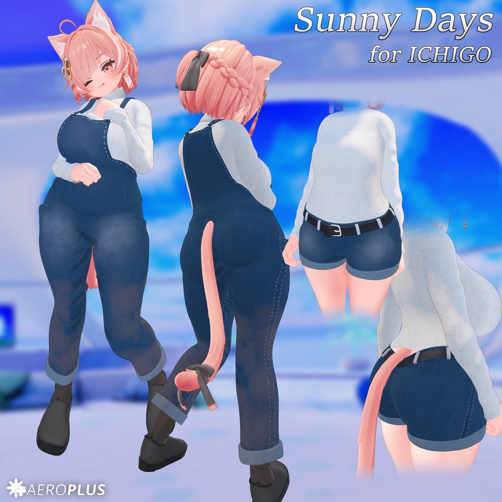 SUNNY DAYS - A VRChat Outfit for ICHIGO, KUMALY, MILLTINA