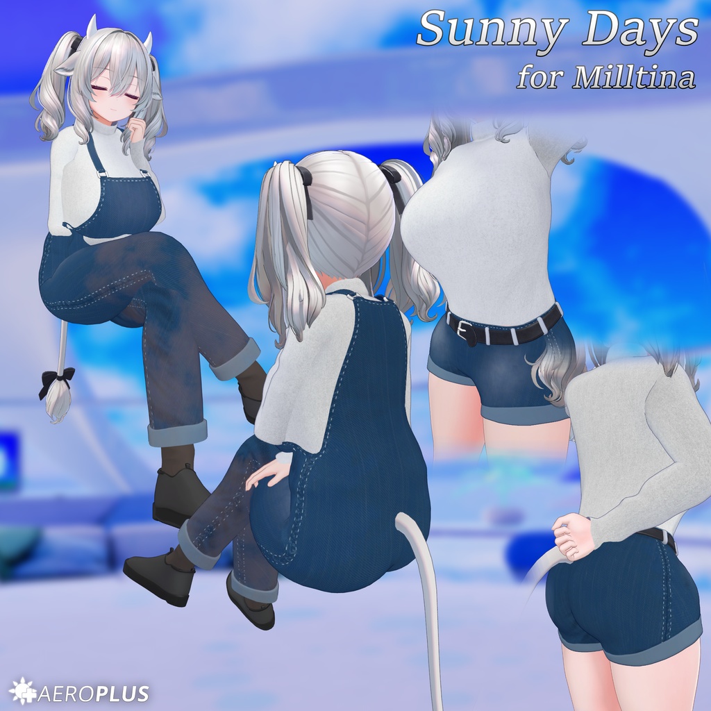 SUNNY DAYS - A VRChat Outfit for ICHIGO, KUMALY, MILLTINA