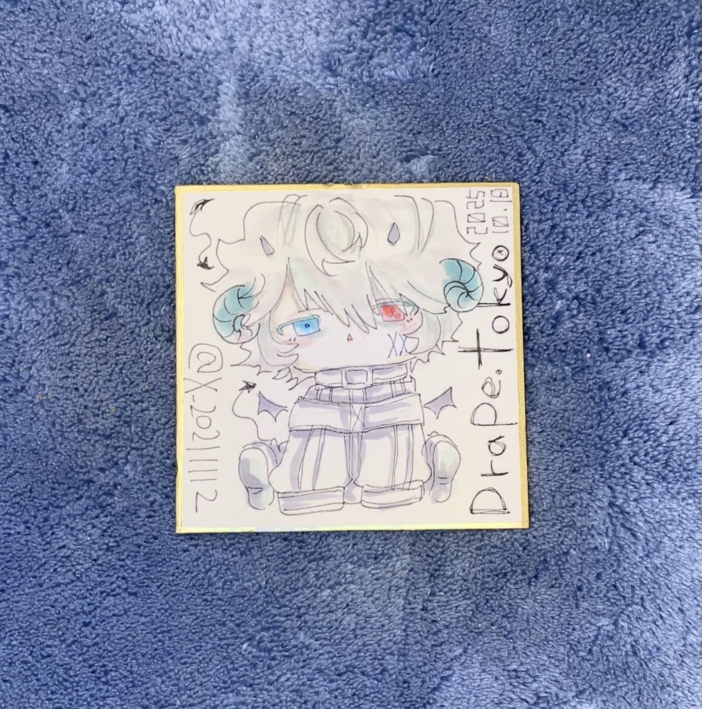 10/18 ﾐﾆ色紙