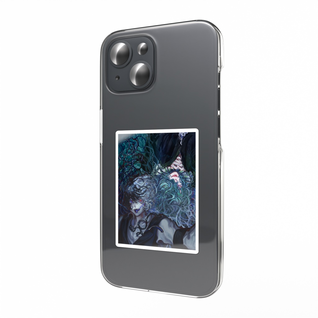 【幽氏×幽理 朔─イラストコラボ】ステッカー