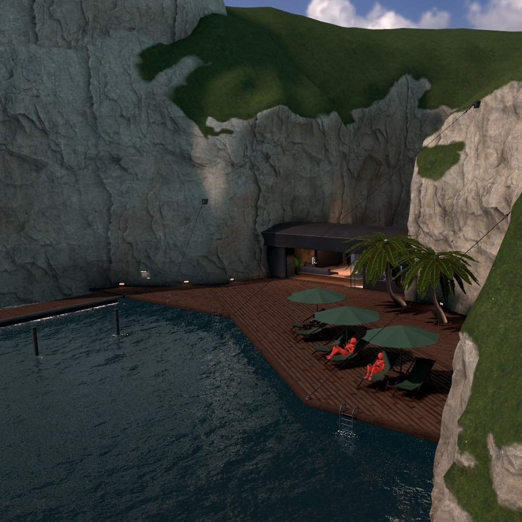 AvatarNPCセットアップシーン - CliffCove