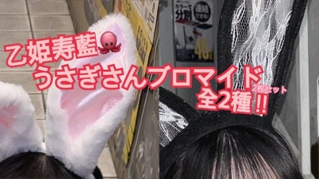 乙姫寿藍🐙うさぎさんブロマイドセット