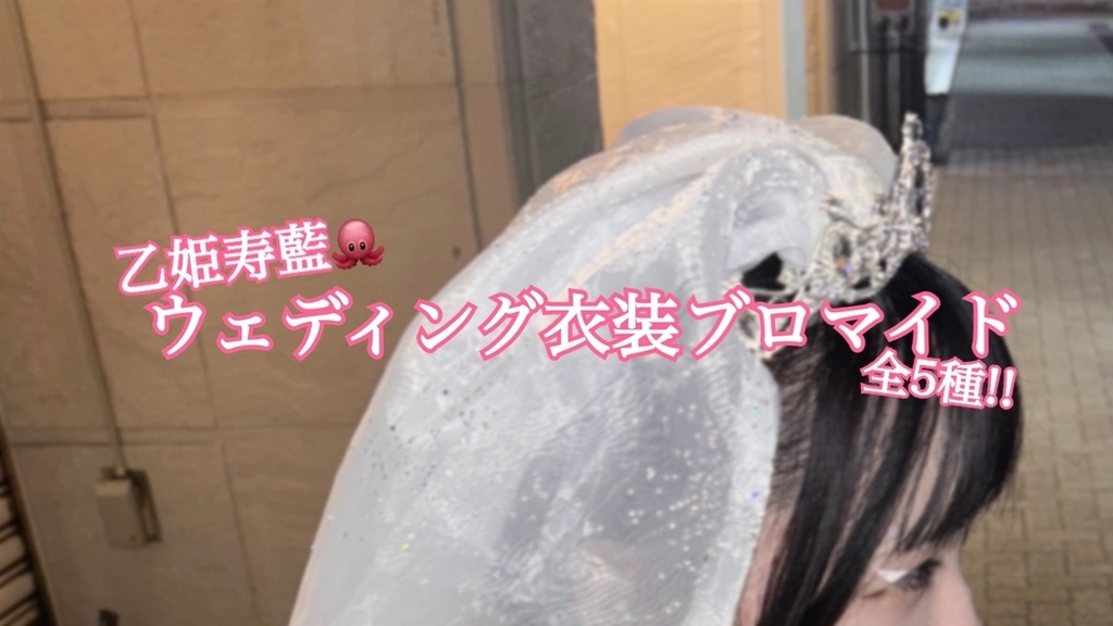 乙姫寿藍🐙ウェディング衣装ブロマイド