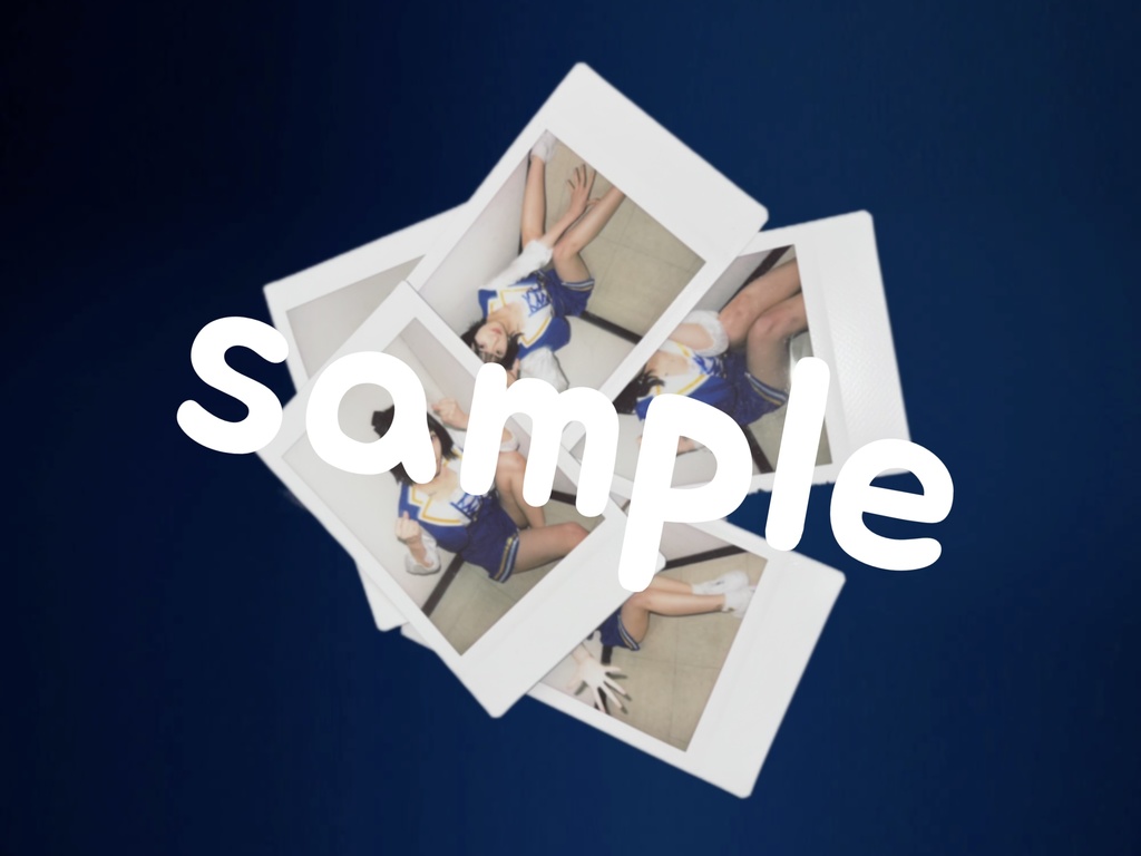 乙姫寿藍🐙チアガールデコチェキ