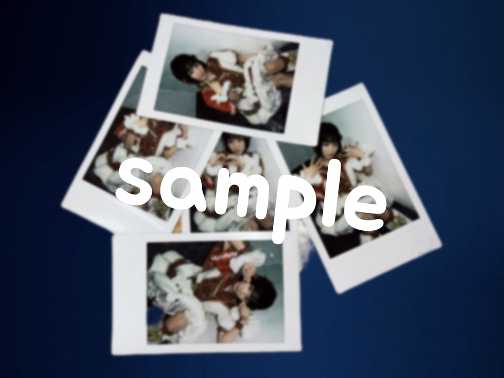 乙姫寿藍🐙赤チェック衣装デコチェキ