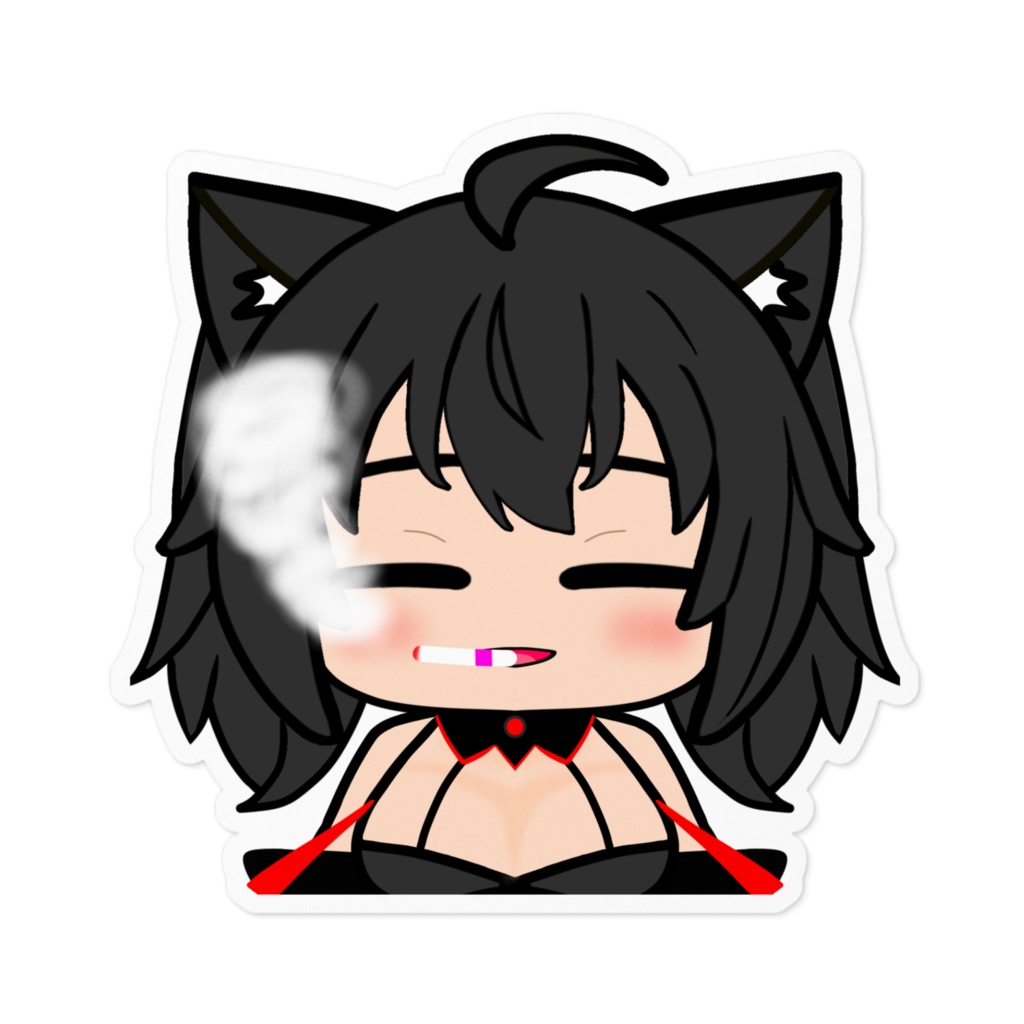 黒苺みるく ステッカー