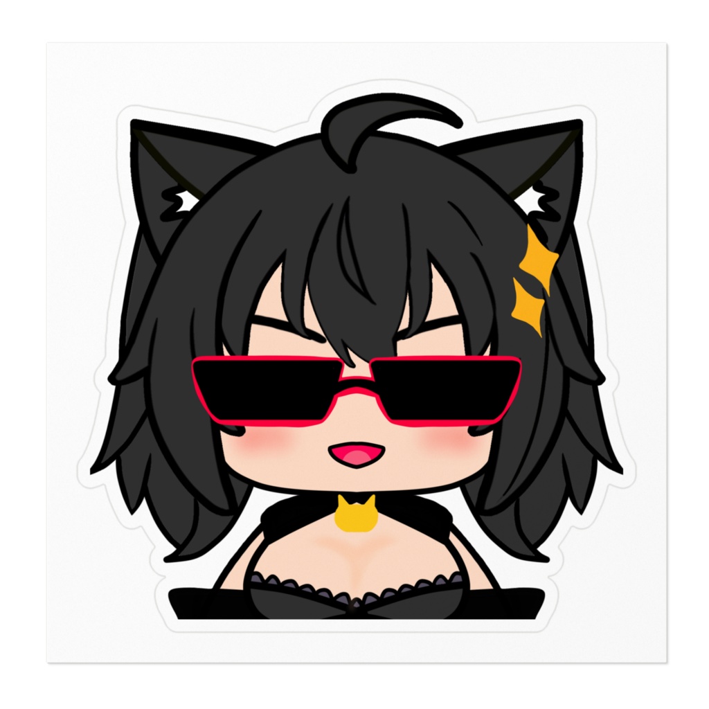 黒苺みるく ステッカー
