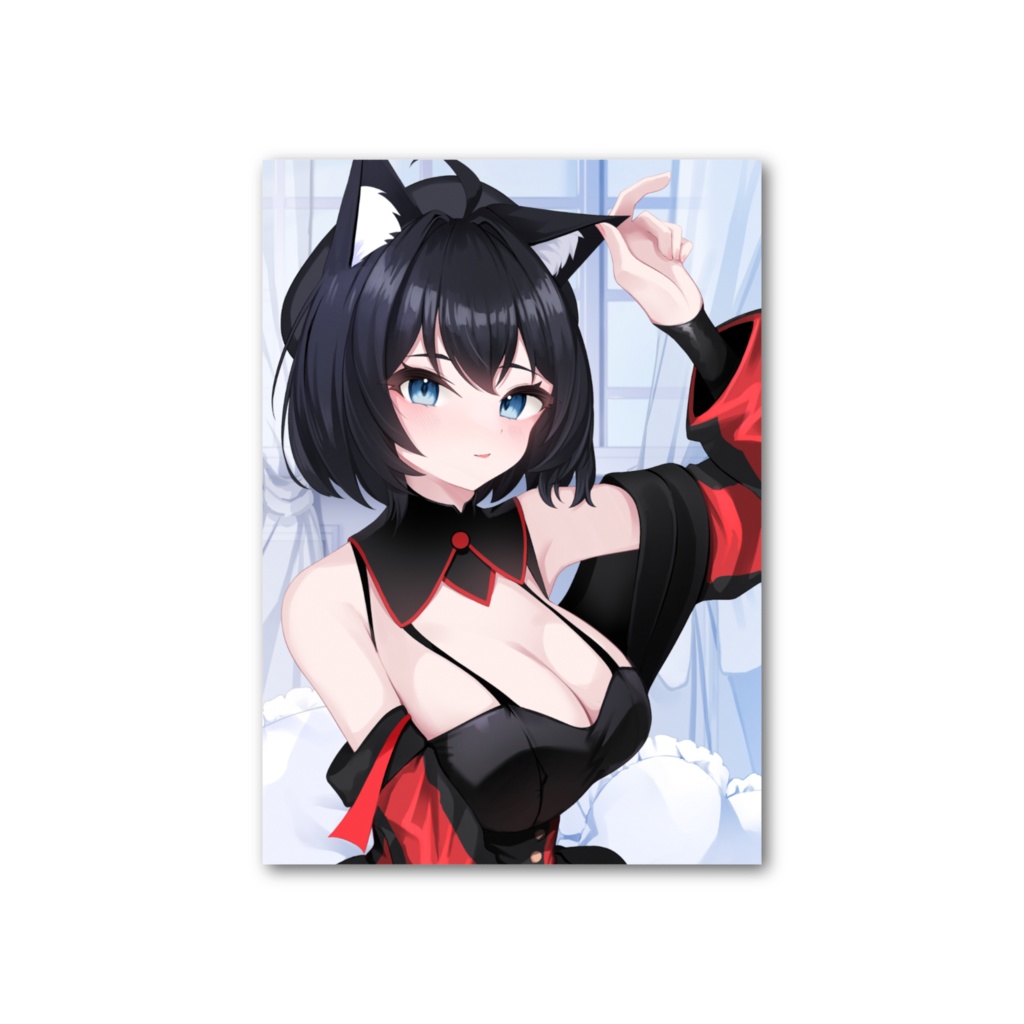 黒苺みるく 両面フォトカード