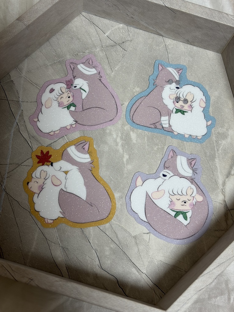春夏秋冬お砂糖シール