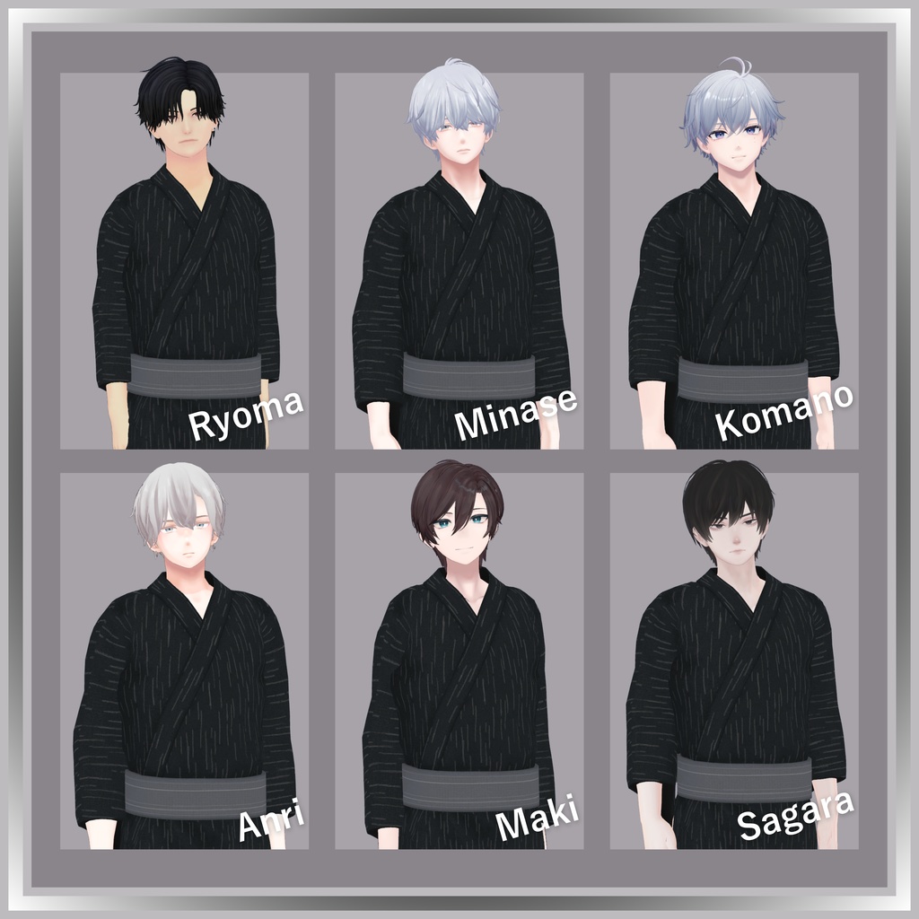 【VRC衣装】OGRE Yukata / 浴衣