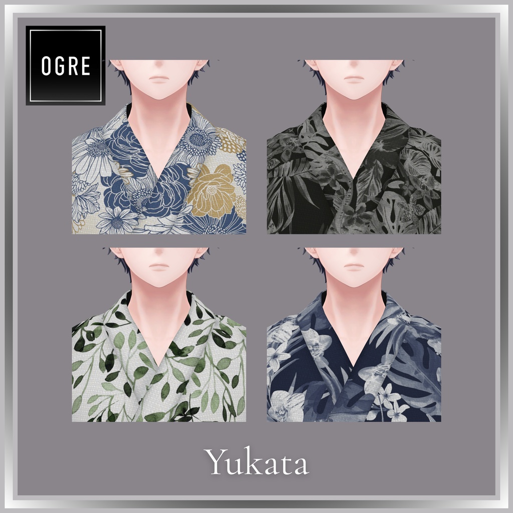 【VRC衣装】OGRE Yukata / 浴衣