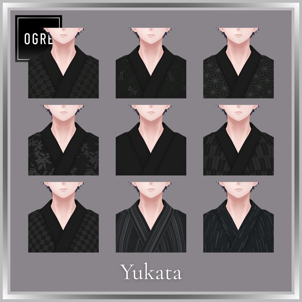 【VRC衣装】OGRE Yukata / 浴衣