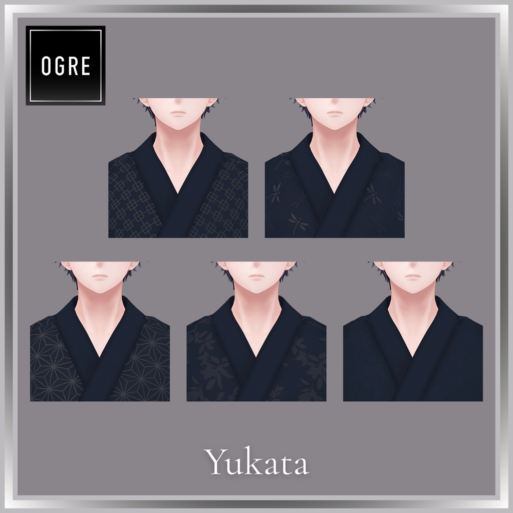 【VRC衣装】OGRE Yukata / 浴衣