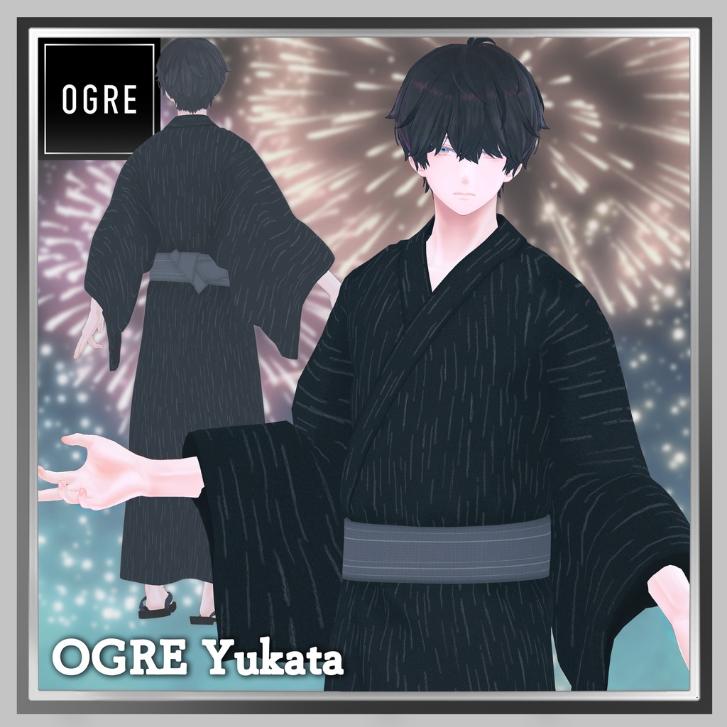 【VRC衣装】OGRE Yukata / 浴衣