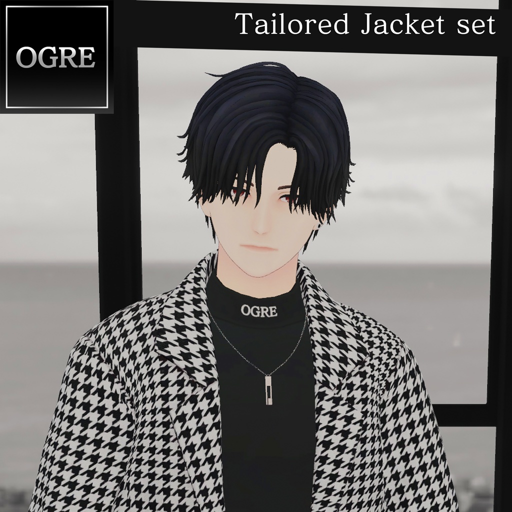 【VRC衣装】OGREテーラードジャケットセット/Tailored Jacket