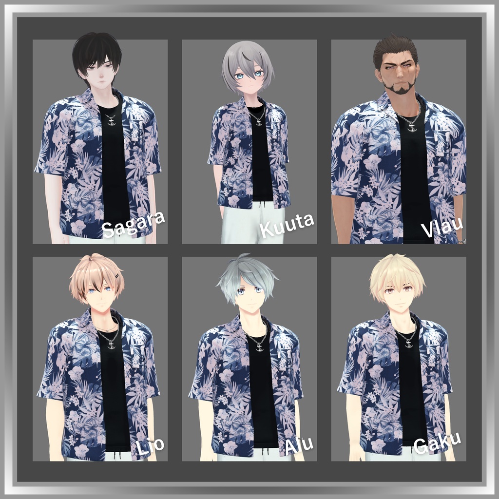 【VRC衣装】OGRE_Aloha&SwimWear