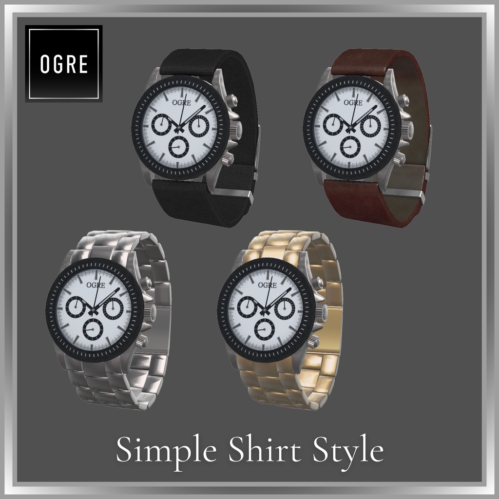 【VRC衣装】OGRE_Simple Shirt Style