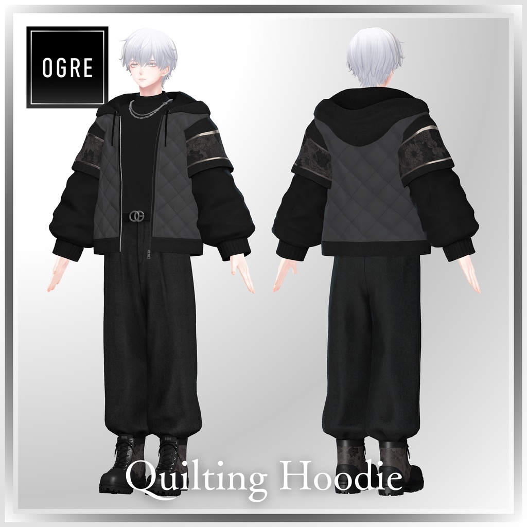 Quilting Hoodie / OGRE