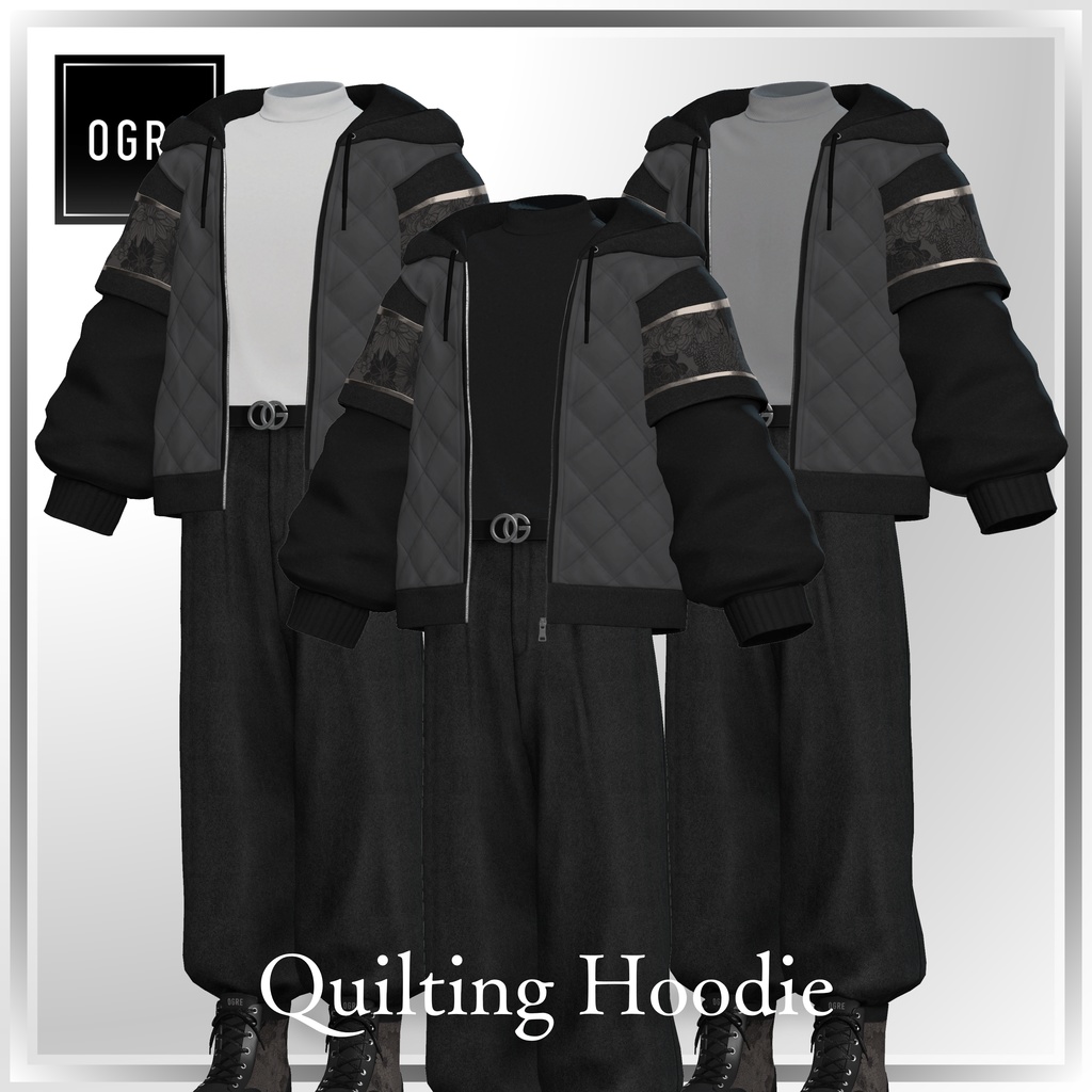Quilting Hoodie / OGRE