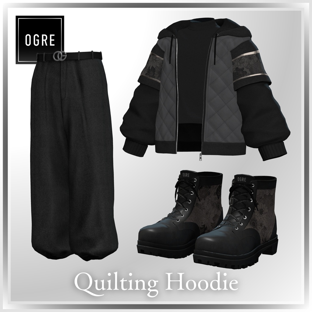 Quilting Hoodie / OGRE